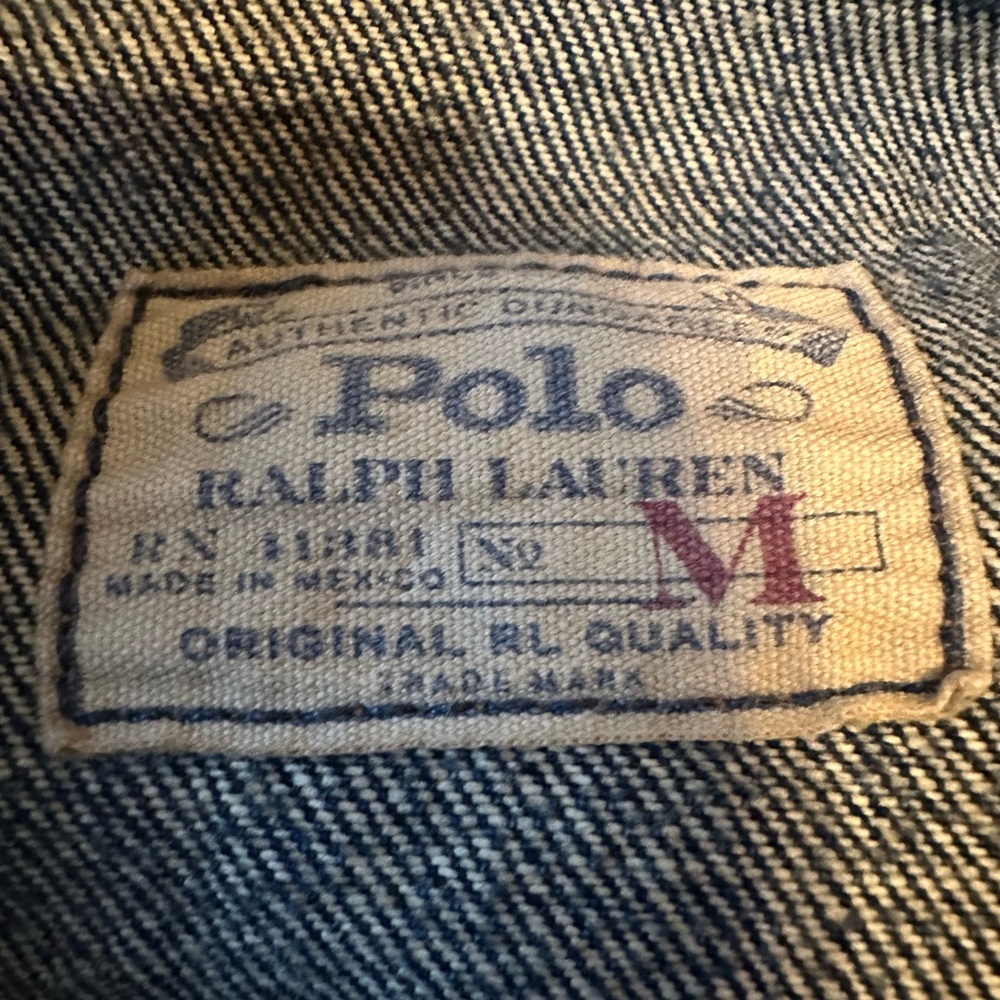 Men’s Polo Ralph Lauren Denim Jacket - Medium - Picture 3 of 5